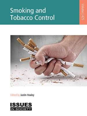 cover image of Smoking and Tobacco Control